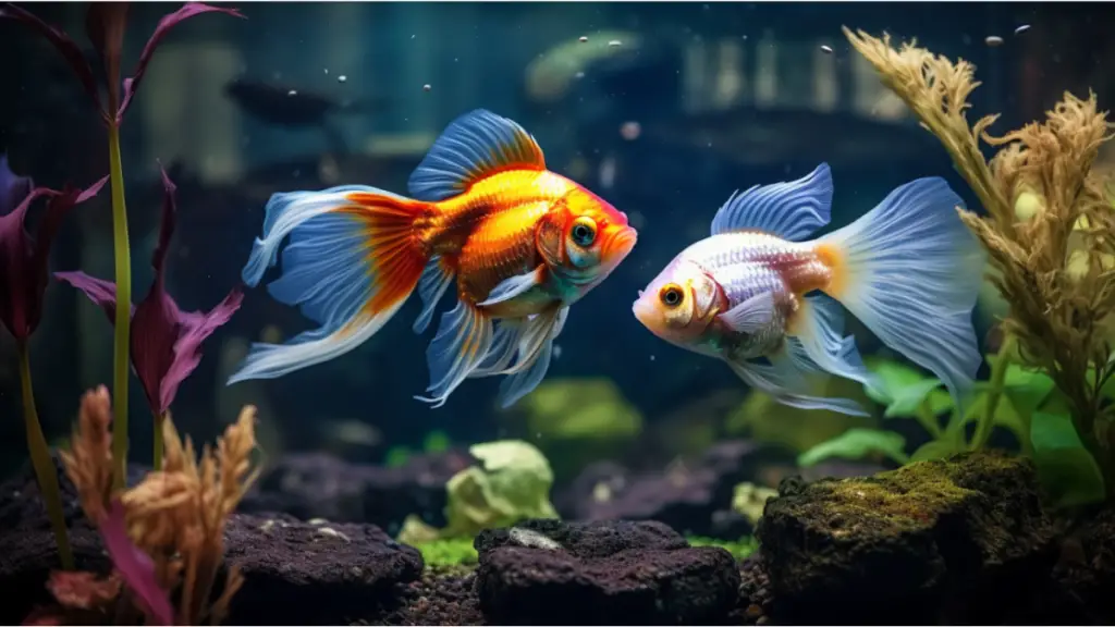 bright goldfish